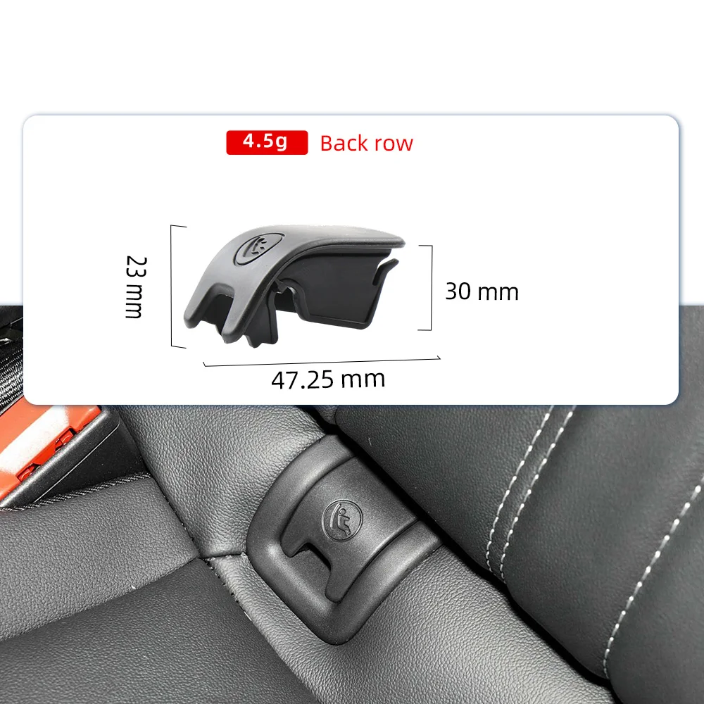 Infant Car Seat Cover - Sicherheitsgurt-Haken für Autositz, Ersatz für Rücksitz-Sicherheitsplatten,