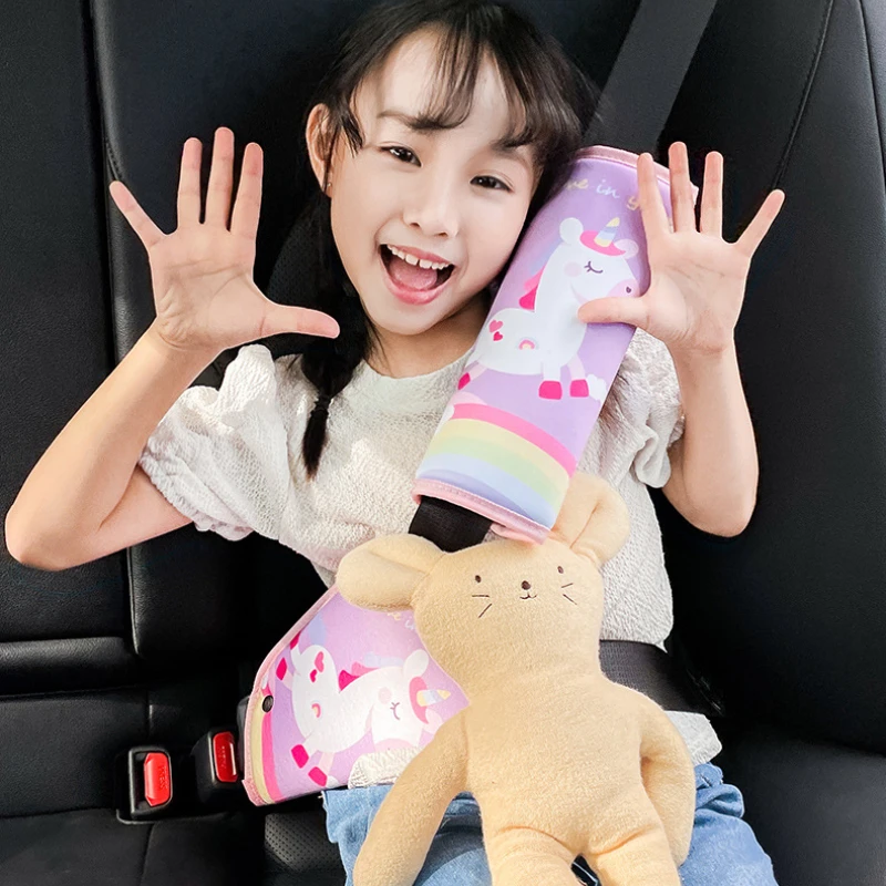 Infant Car Seat Cover - Kind Sicherheitsgurt Abdeckung Auto Sitz Gürtel