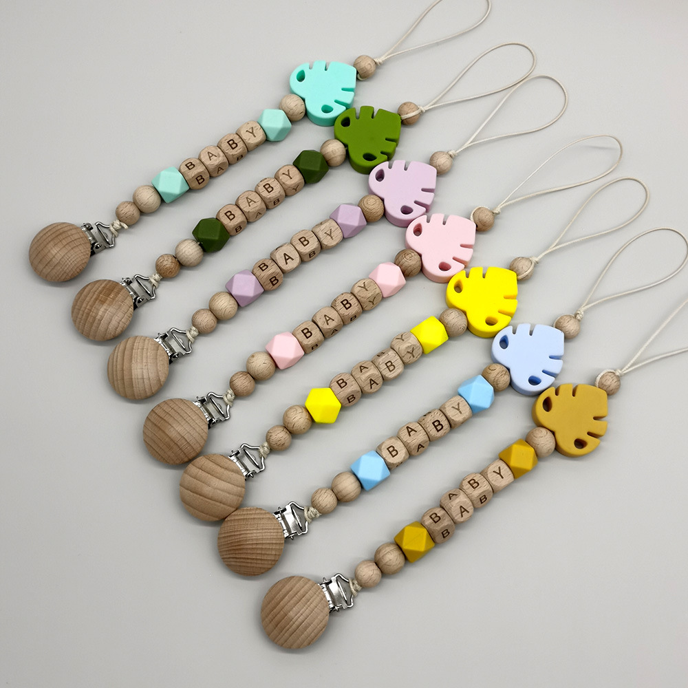 Baby Products Name - Benutzerdefinierte Name Holz personalisierte Baby Schnuller