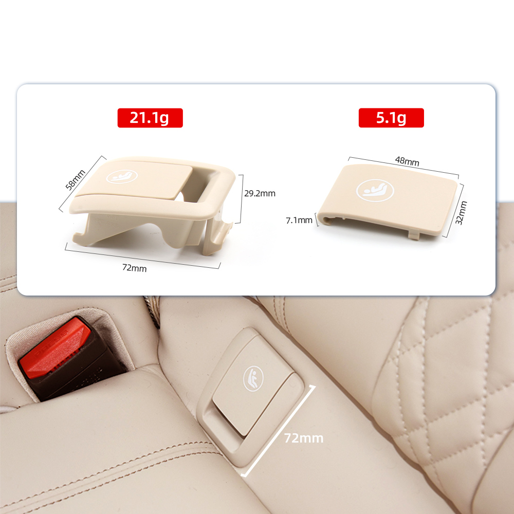 Infant Car Seat Cover - Auto Hinten Kindersitz Sicherheit ISOFIX Abdeckung