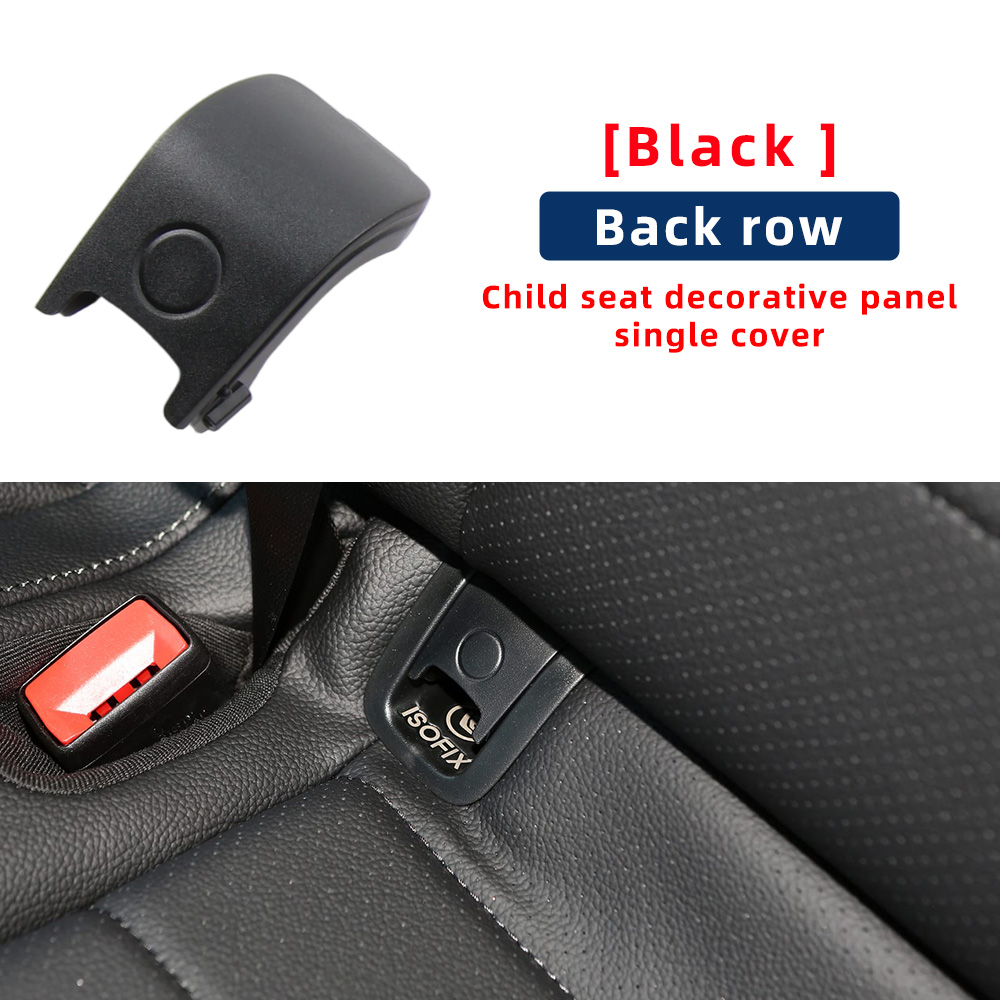 Infant Car Seat Cover - Kindersitzanker-Abdeckung für den Rücksitz, Sicherheits-ISOFIX-Abdeckung, Sitzhaken-Schnallenabdeckplatte