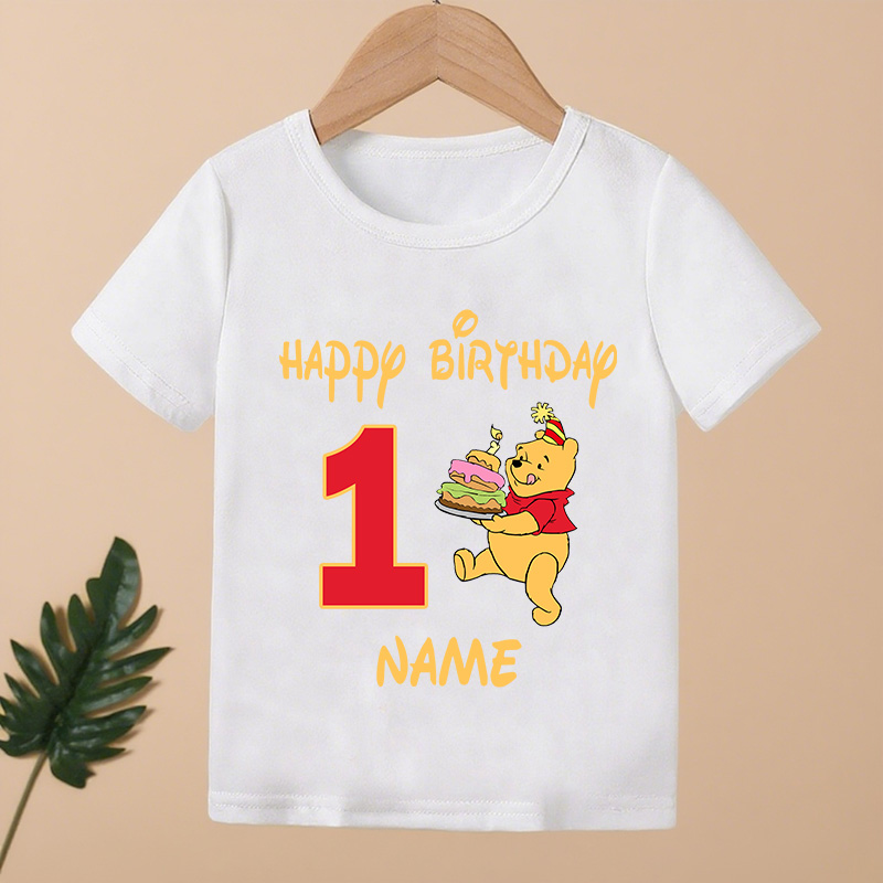 Baby Products Name - Winnie the Pooh Bären-Print Kinderkleidung 1