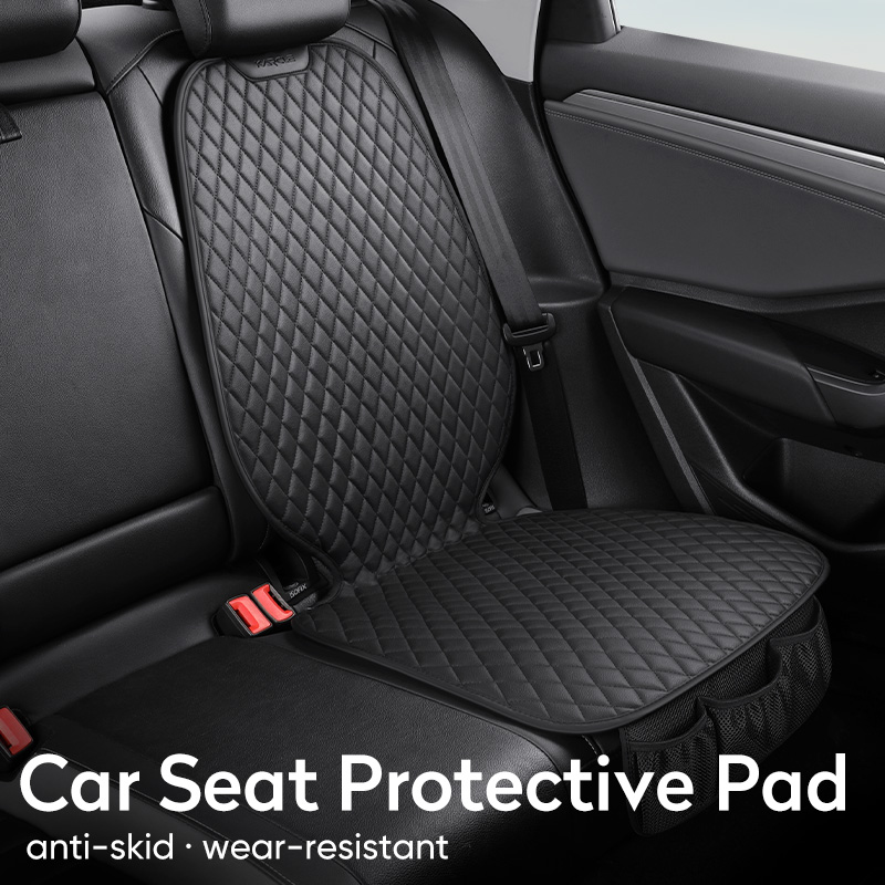 Infant Car Seat Cover - Pu leder autos itz schutz für
