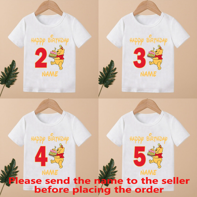 Baby Products Name - Winnie the Pooh Bär Print Kinderkleidung