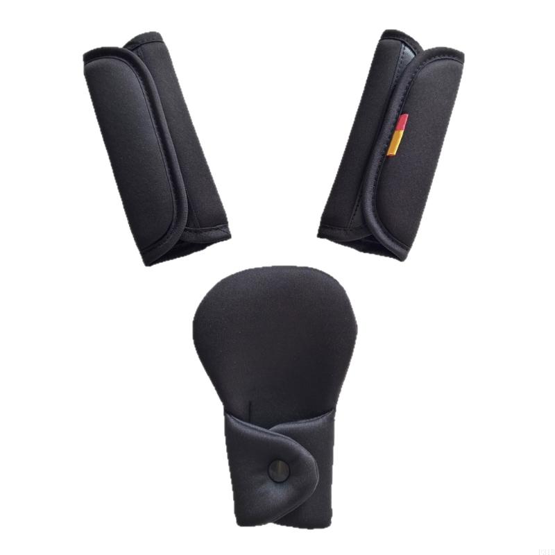 Infant Car Seat Cover - Packung mit 3 Säuglingssicherheits -Sitzschützern atmungsaktive