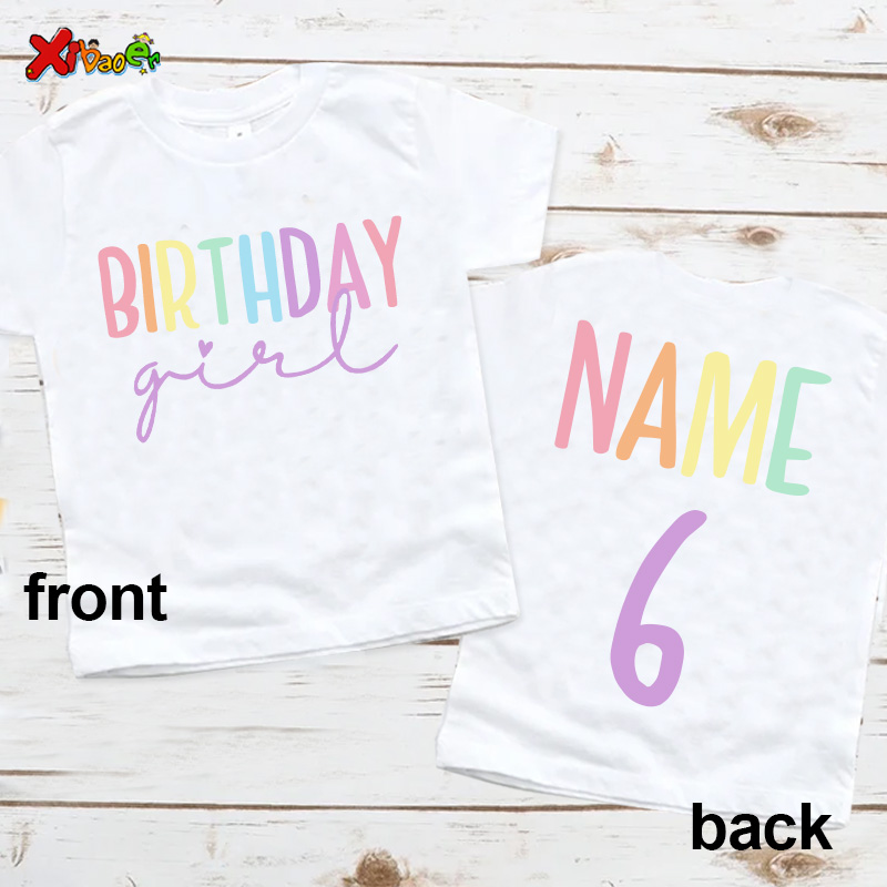 Baby Products Name - Geburtstags kind T-Shirt Party Outfits für