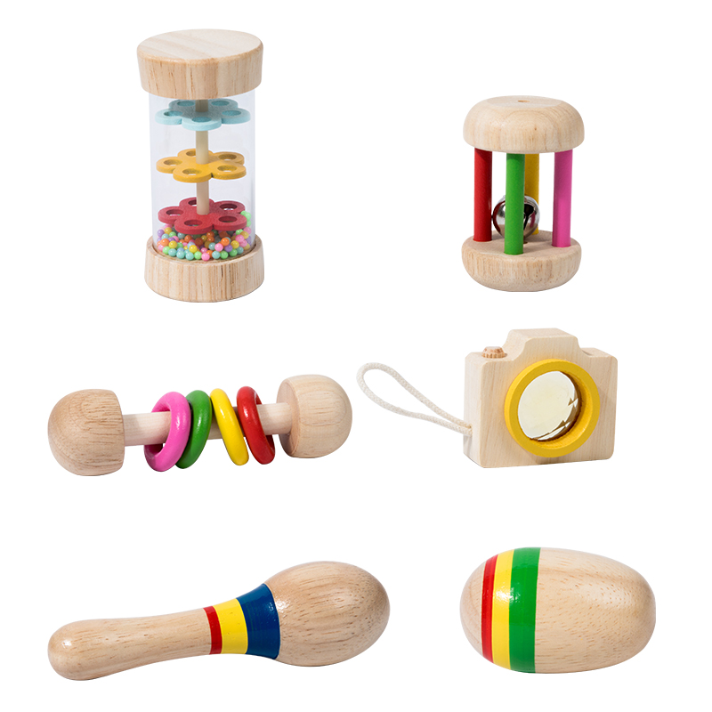 6 stücke früh pädagogische Bab – Baby Rattle Toy Set Bewertung und Preis
