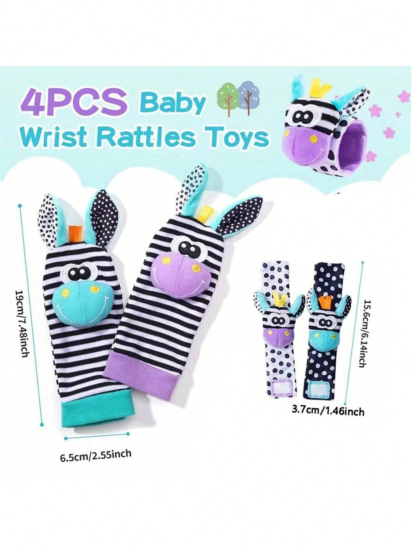 Babyrasseln, Spielzeug für Säu – Baby Rattle Toy Set Bewertung und Preis