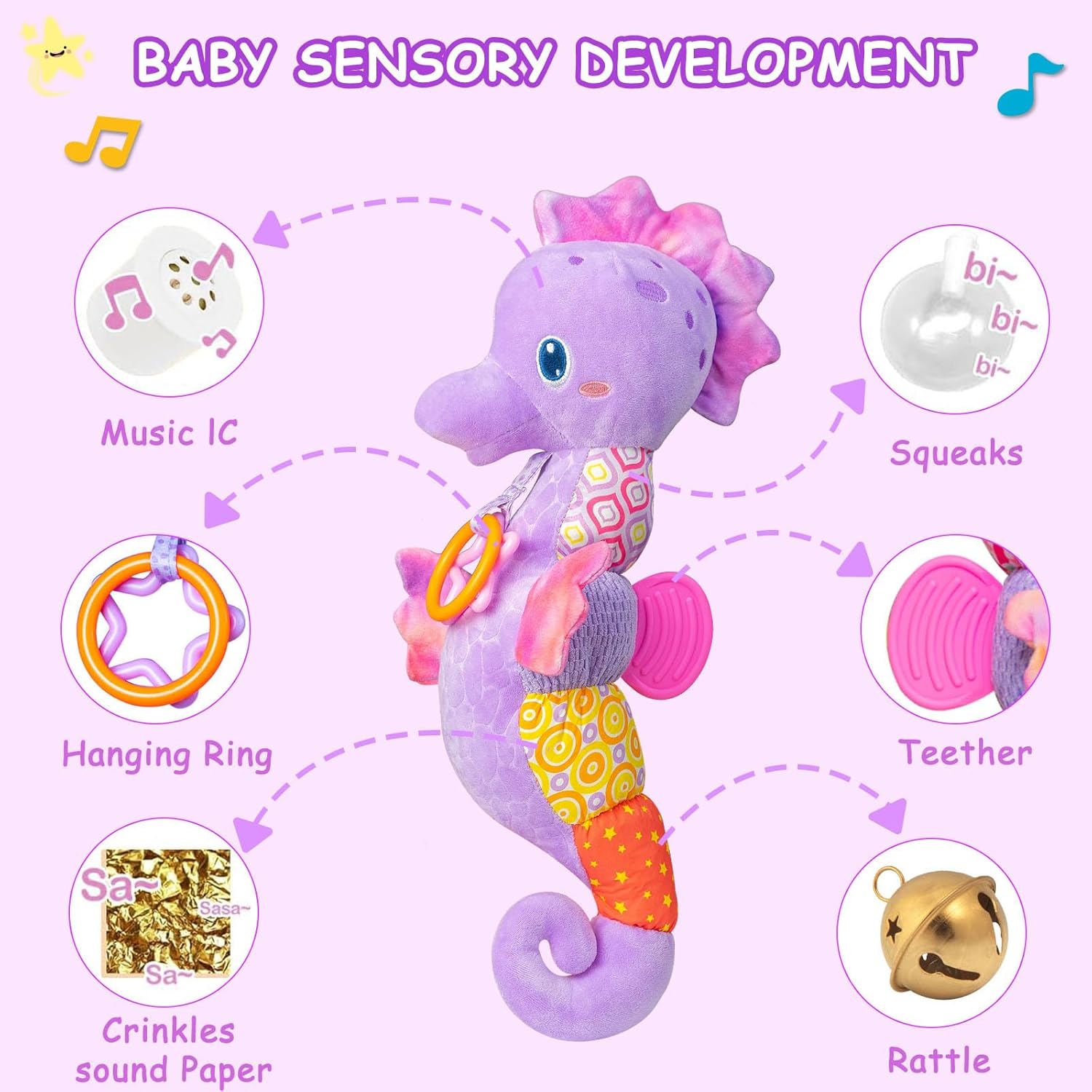 Baby-Rasseln-Spielzeug, musika – Baby Rattle Toy Set Bewertung und Preis